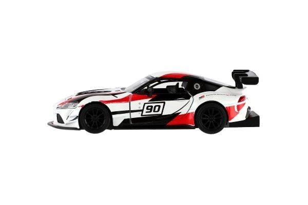 Auto Kinsmart Toyota GR Supra Racing metaal 13 cm