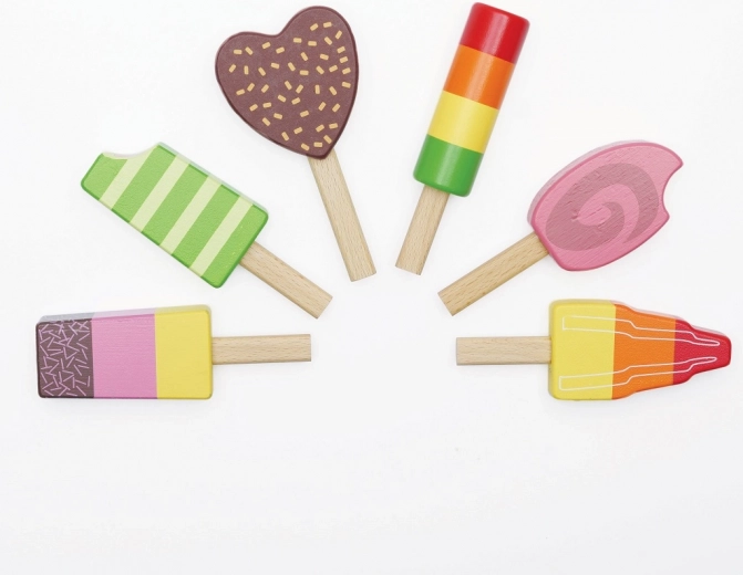 Bonte ijslolly’s voor creatief spel