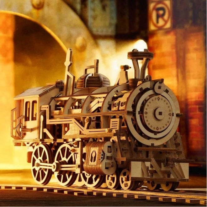 Rokr 3D houten puzzel locomotief 350 stukjes