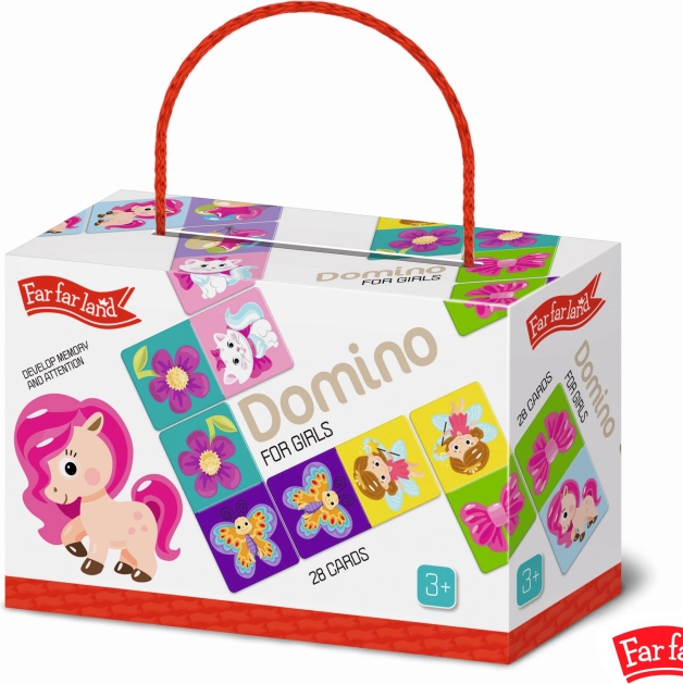 Far Far Land Domino voor meisjes