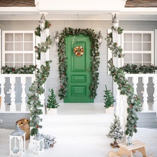 Kerstguirlande voor kerstboom 1m Ruhhy 22327
