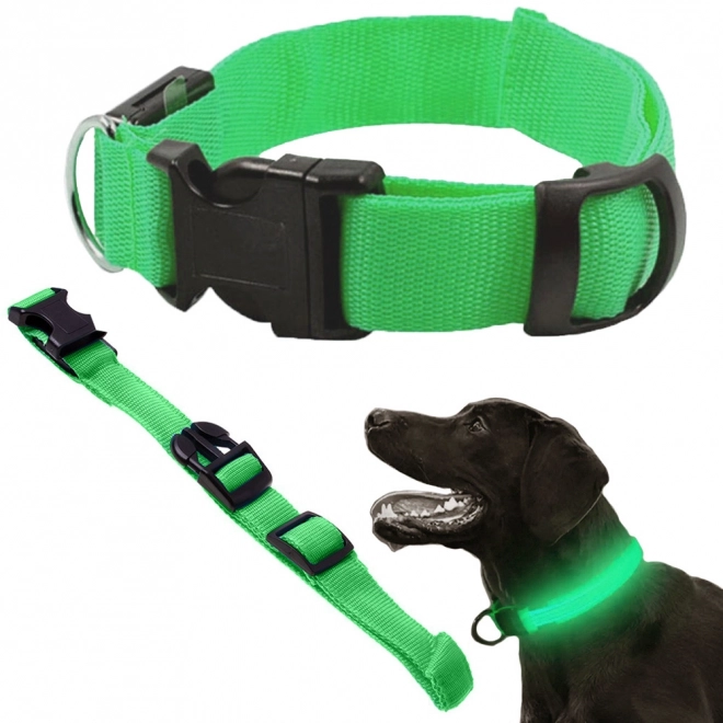 LED oplichtende halsband voor honden en katten verstelbaar 59 cm