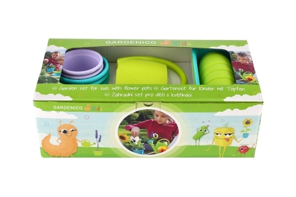 Tuinset Gardenico Kids met bloempotten