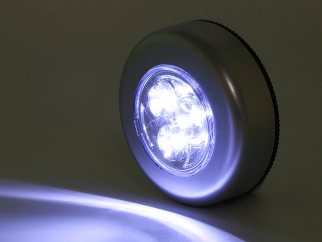 Draadloze zelfklevende aanraaklamp voor kast met 3 LED's