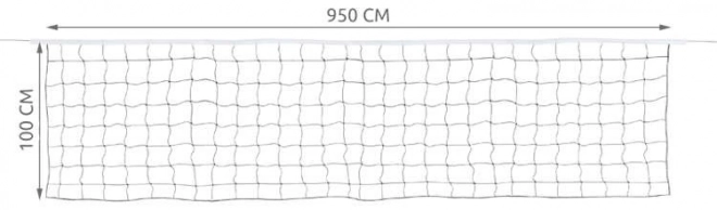 Net voor volleybal + tas