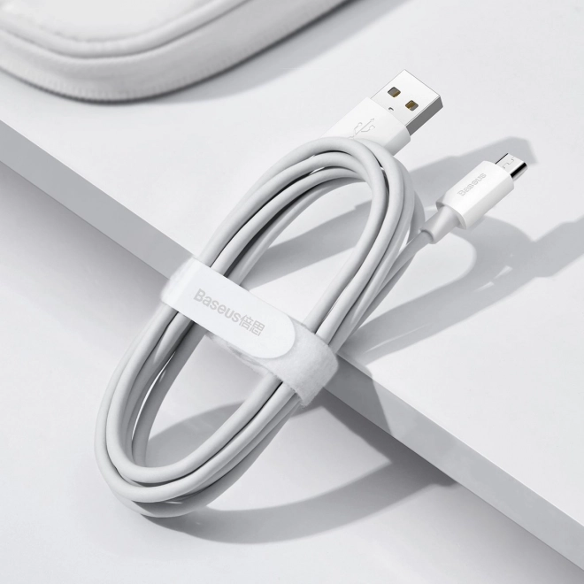 Set van Baseus USB naar Micro datakabels 2,1A 1,5m