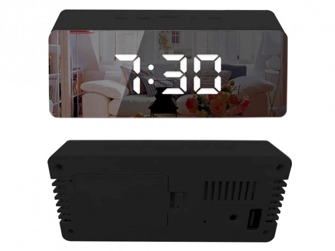 Multifunctionele spiegel LED wekker