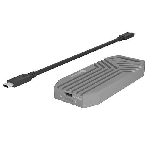 Behuizing IB-1919M-C42 voor SSD M.2 NVMe met USB4