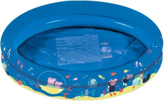 Kinderopblaasbad PEPPA PIG met zachte bodem 74 × 18 cm