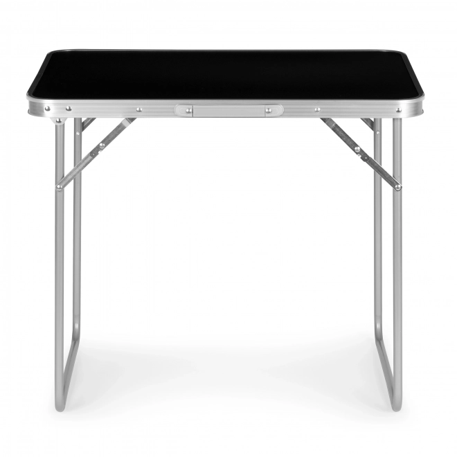 Toeristische tafel opvouwbare picknicktafel blad 80x60 cm zwart