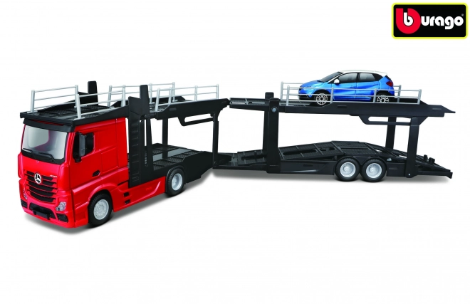 Metalen model Mercedes-Benz Actros Transporter