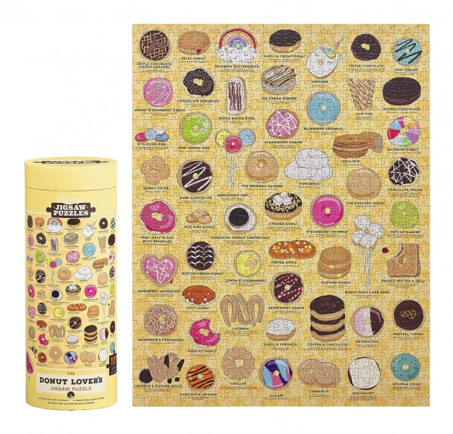 Puzzel Ridley's Games voor donutliefhebbers 1000 stukjes