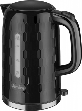 Waterkoker Amica 1,7 l zwart