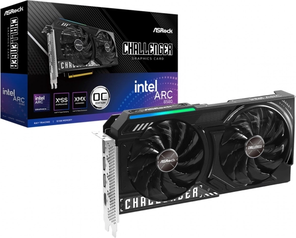 Grafische kaart ASROCK ARC B580 Challenger 12GB OC