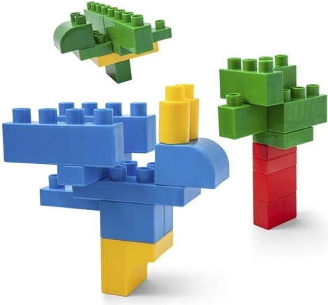 Bevordert creativiteit en ruimtelijk denken