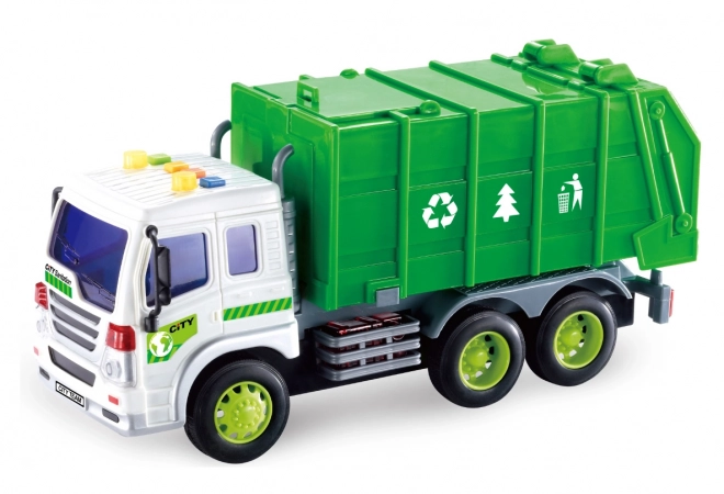Vuilniswagen met effecten 28 cm - Tsjechische verpakking