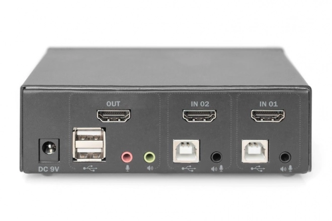 HDMI KVM 2-ports schakelaar met 4K resolutie
