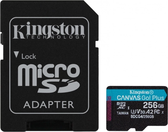 Kingston microSD-kaart Canvas Go! Plus 256GB
