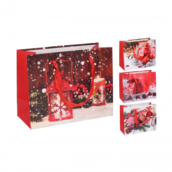 Cadeautas S 23x18x10cm Kerstmis