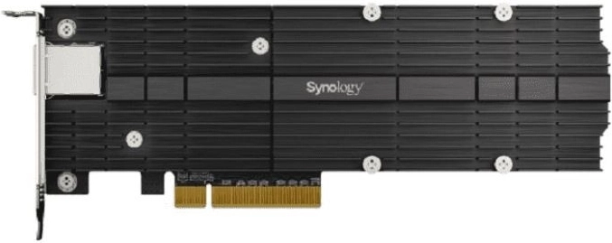 Synology E10M20-T1 netwerkkaart combo M.2 SSD en 10GbE PCIe 3.0 x8 NVMe
