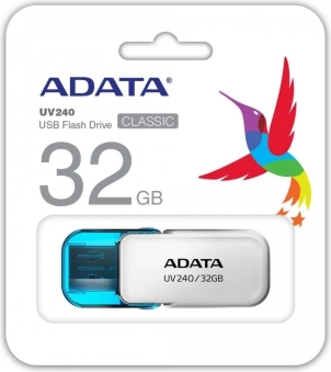 USB-flashstation ADATA UV240 32 GB USB 2.0 wit
