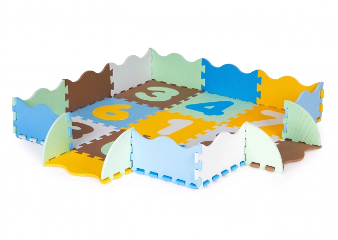 Educatieve schuimmat puzzelbox, speelmat voor kinderen