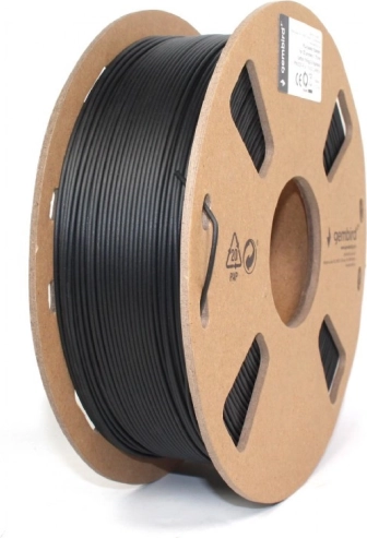 GEMBIRD PLA‑filament 1,75 mm carbon, zwart