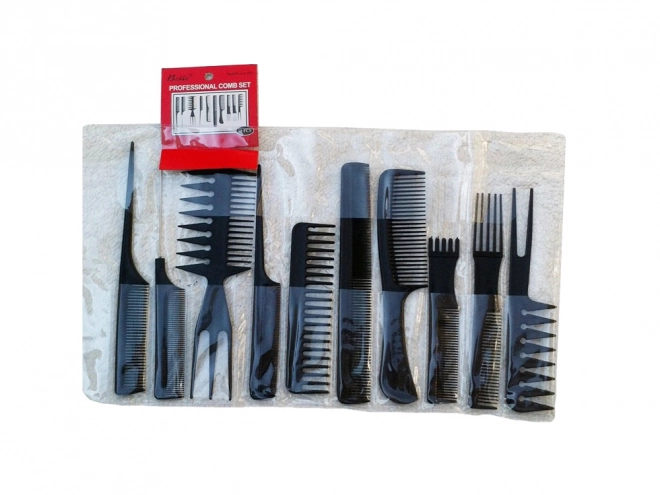 Set kapperskammen met etui