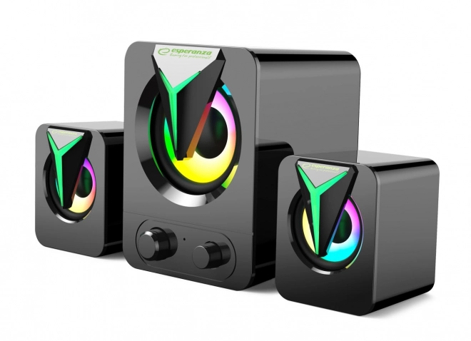 USB RGB Soprano 2.1 luidsprekers