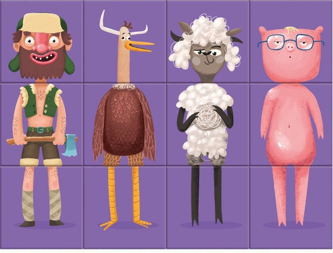 Creatieve blokjes - monstertjes