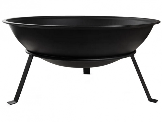 Groot tuinhaard met grill en standaard