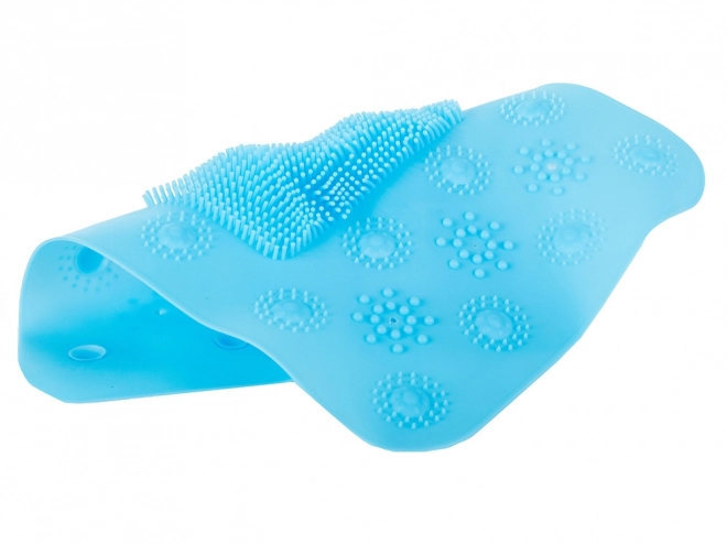 Antislip mat voor voetmassage in de douche