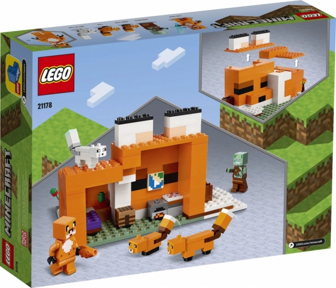LEGO Minecraft 21178 Vossenhuis