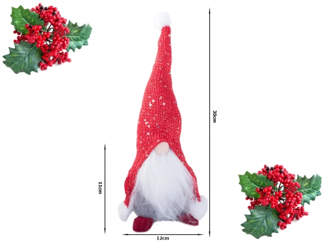 Kerstdecoratieve kabouter voor thuis