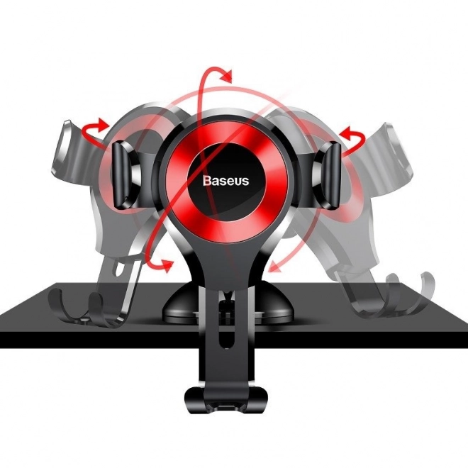 Telefoonhouder voor in de auto Baseus Osculum rood