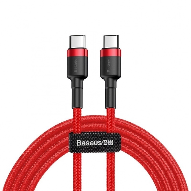 Kabel Baseus Cafule USB-C PD2.0 60W 2m Rood