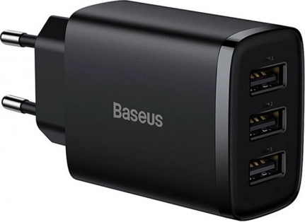 Tegelijkertijd drie apparaten opladen