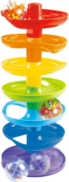 Kleurige regenboog spiraal voor kinderen