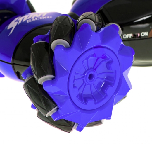 Omnidirectionele wielen en 360° stunttrucs