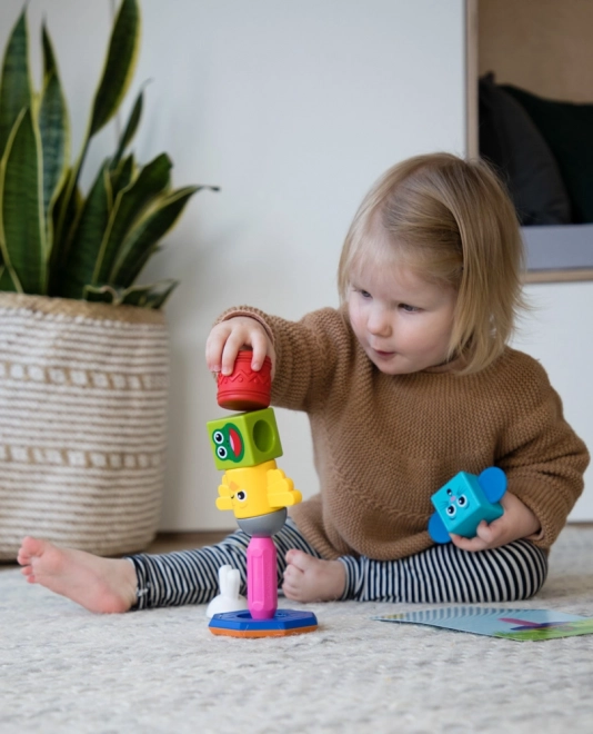 Magnetische bouwset SmartMax Mijn eerste totem - 8 stukken