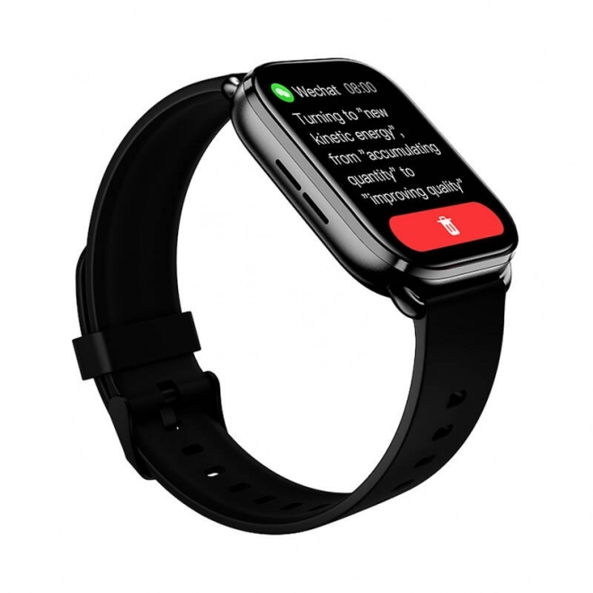 Slim horloge QCY WATCH GS (zwart)