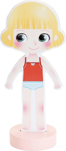 Stabiele houten figuur van 22 cm