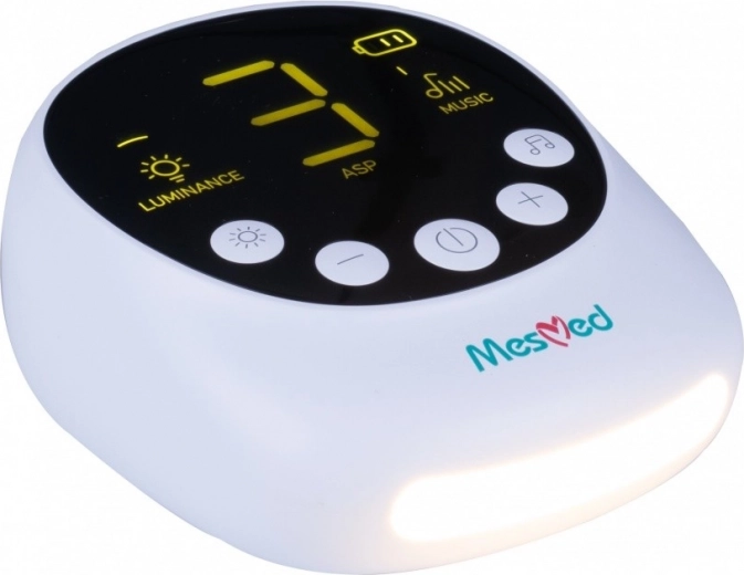 Nachtlampje en melodieën voor rustig gebruik