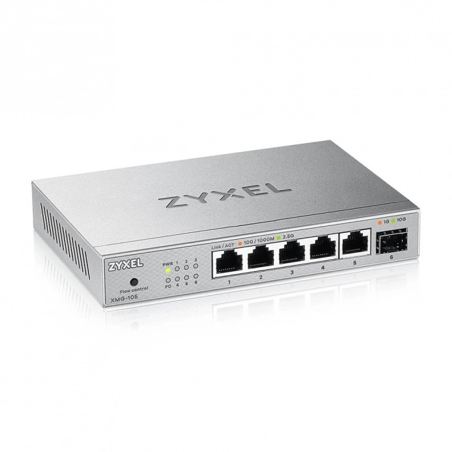 Zyxel XMG-105 2,5G switch voor verbeterd netwerk