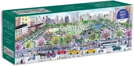 Panoramische puzzel Stad 1000 stukjes
