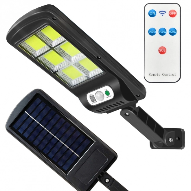 Zonnelamp met bewegingssensor en variabele verlichting