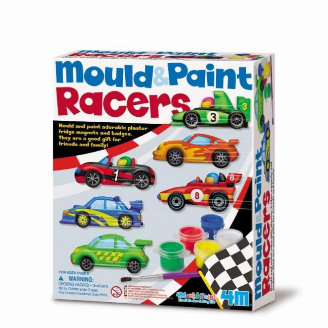 Productie en schilderen - raceauto's