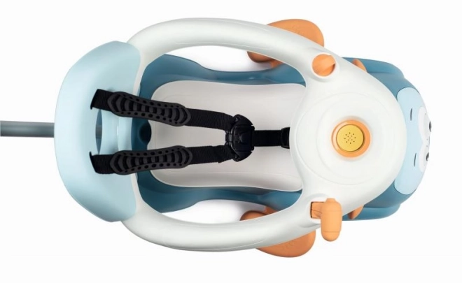 Loopfiets met geluiden en stuurstang Maestro 3in1 blauw