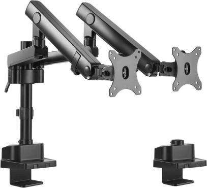 Bureauhouder voor 2 monitoren MACLEAN BRACKETS MC-812