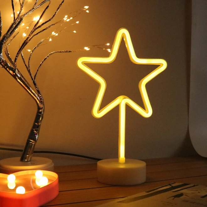 Decoratieve neon ster LED